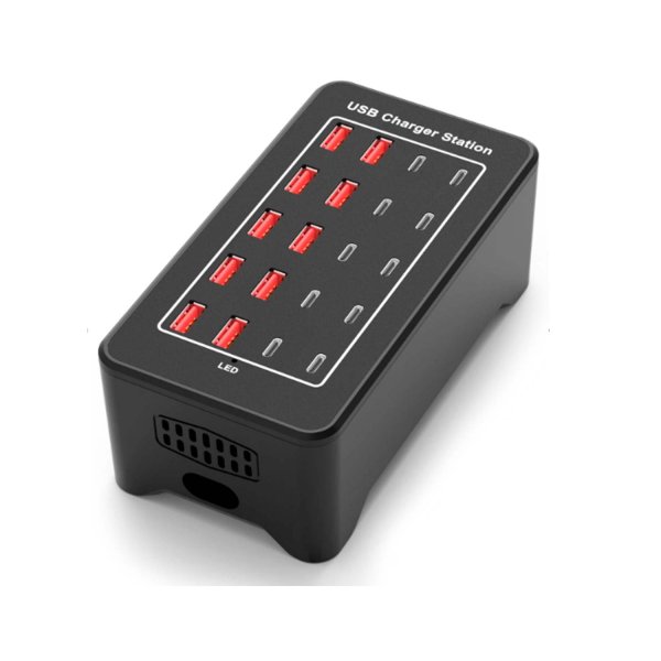 Station de Charge MultiUSB 20 Ports - 100W - Charge Rapide UKUKHOME