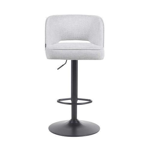 Tabouret Leto Gris Clair | Réglable | Confort Moderne | UKUKHOME