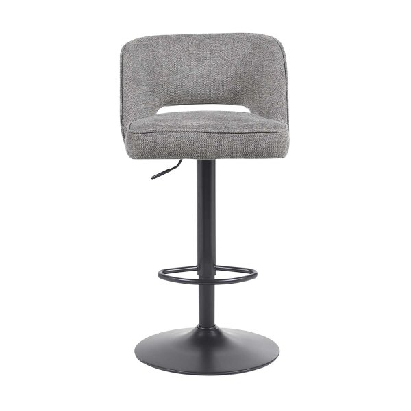 TABOURET LETO GRIS FONCÉ 2