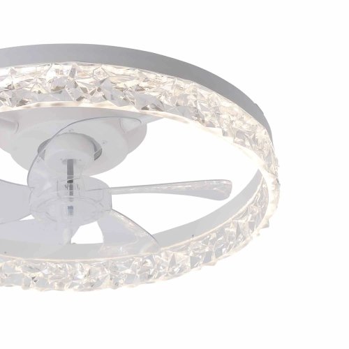 VENTILATEUR RÉGLABLE À 5 PALES TAIPEI COULEUR BLANC MOTEUR DC