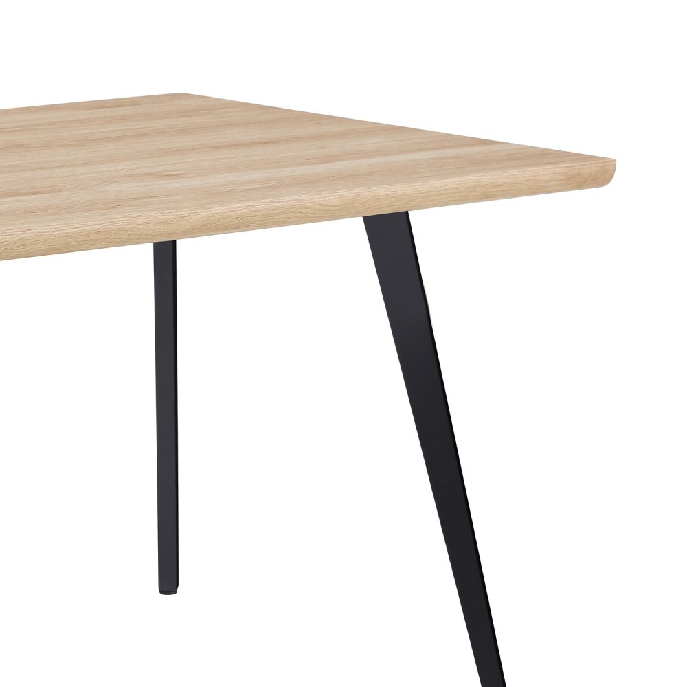 Table à manger rectangulaire Terre bois | Ukukhome