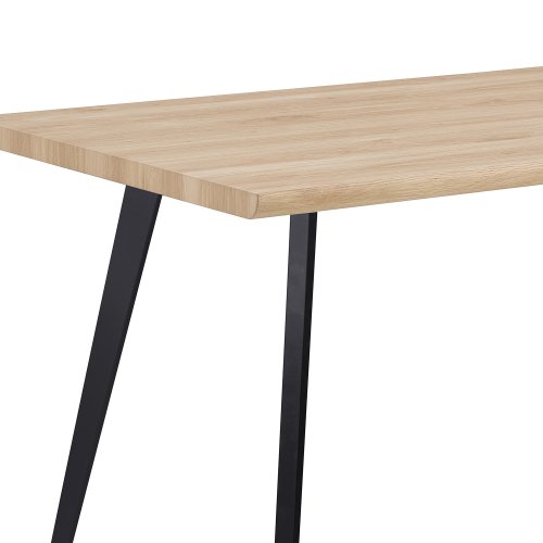 Table à manger rectangulaire Terre bois | Ukukhome