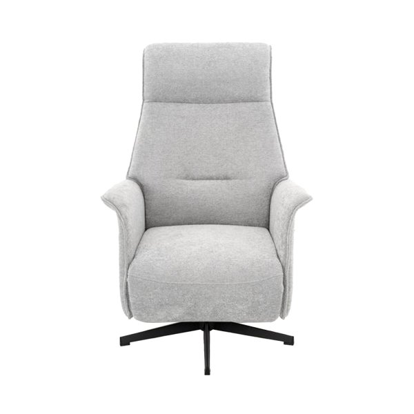Fauteuil Fred relax électrique gris clair, inclinable avec commande électrique 2