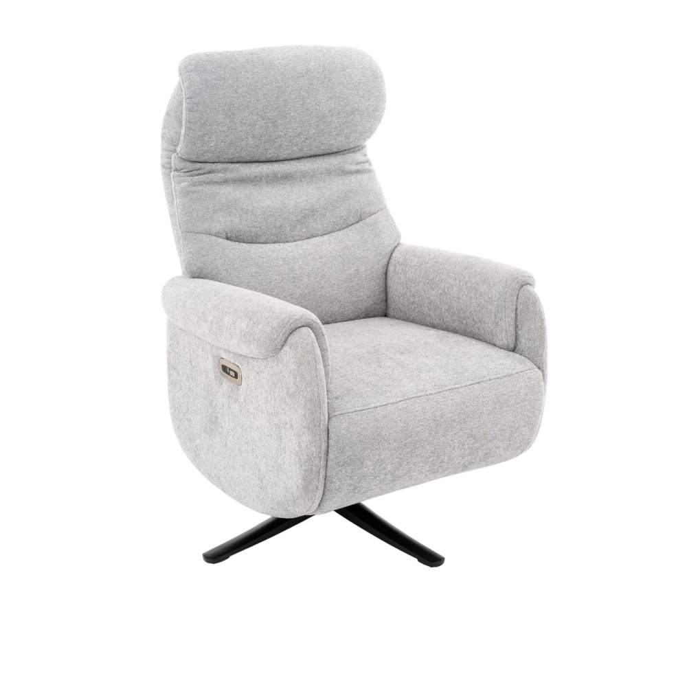 Fauteuil Tous Relax Électrique Gris Clair - Fauteuil relax électrique design – UKUKHOME.COM