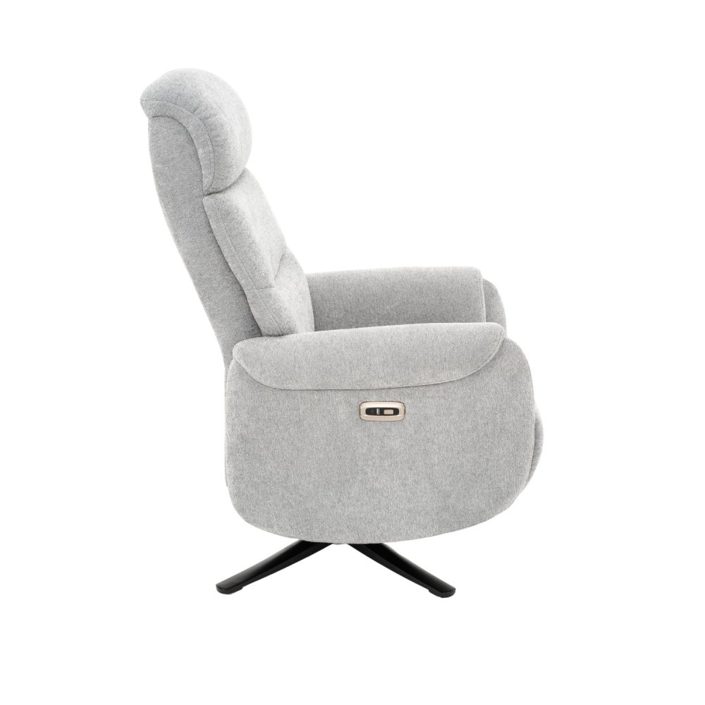 Fauteuil Tous Relax Électrique Gris Clair - Fauteuil relax électrique design – UKUKHOME.COM