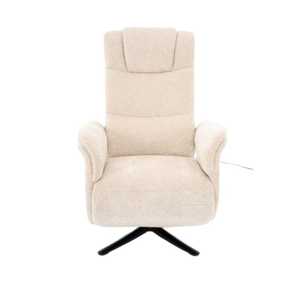 Fauteuil Clark relax électrique sable, inclinable avec mécanisme électrique 2