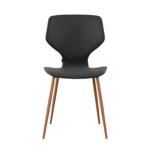 Chaise Vora Tissu Gris Anthracite - Chaise rembourrée design moderne – UKUKHOME.COM