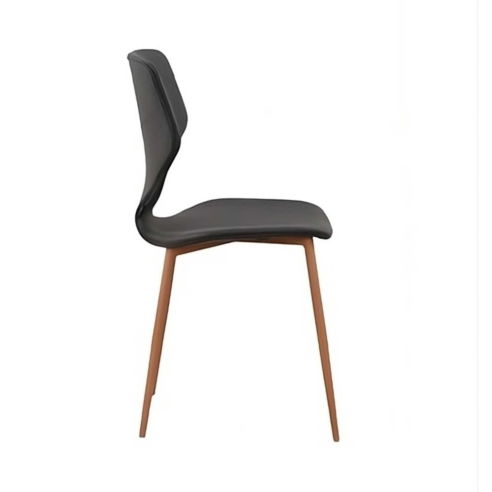 Chaise Vora Tissu Gris Anthracite - Chaise rembourrée design moderne – UKUKHOME.COM