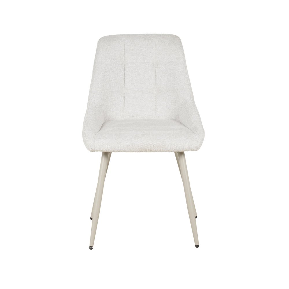 Chaise Alma Sable Pieds Beige - Chaise rembourrée design moderne – UKUKHOME.COM