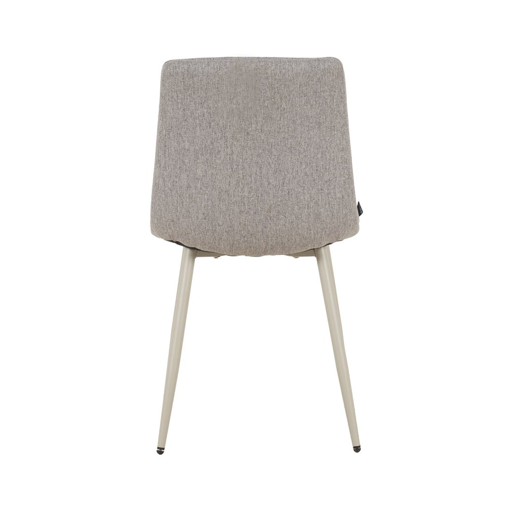 Chaise Louise Gris Foncé Pieds Beige - Chaise rembourrée design moderne – UKUKHOME.COM