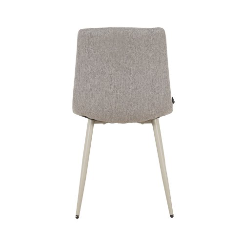 Chaise Louise Gris Foncé Pieds Beige - Chaise rembourrée design moderne – UKUKHOME.COM