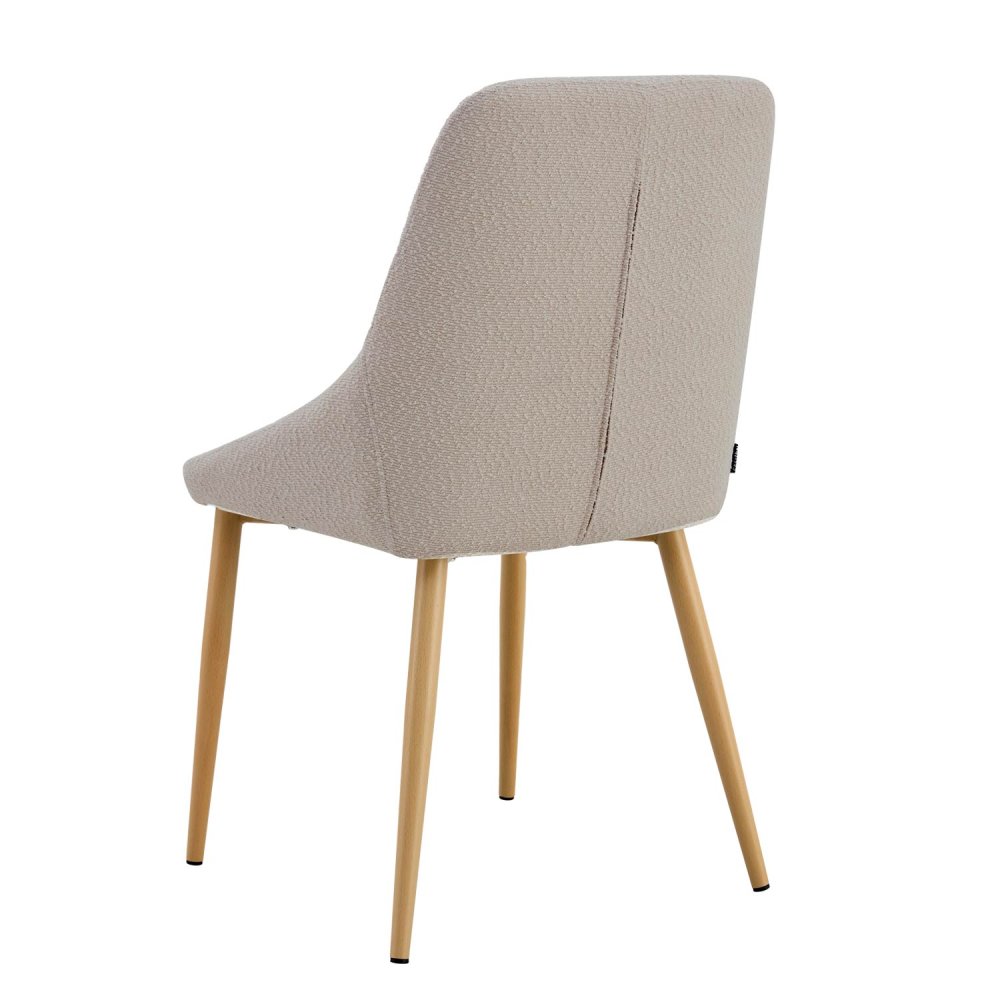 Chaise Sable Marston Bouclé - Design Moderne Salon - UKUKHOME.com