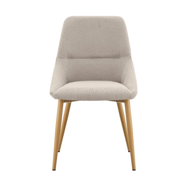 Chaise Sable Marston Bouclé - Design Moderne Salon - UKUKHOME.com 2