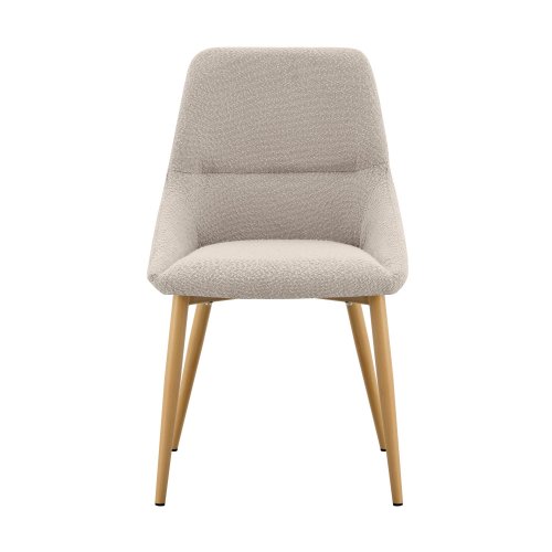 Chaise Sable Marston Bouclé - Design Moderne Salon - UKUKHOME.com