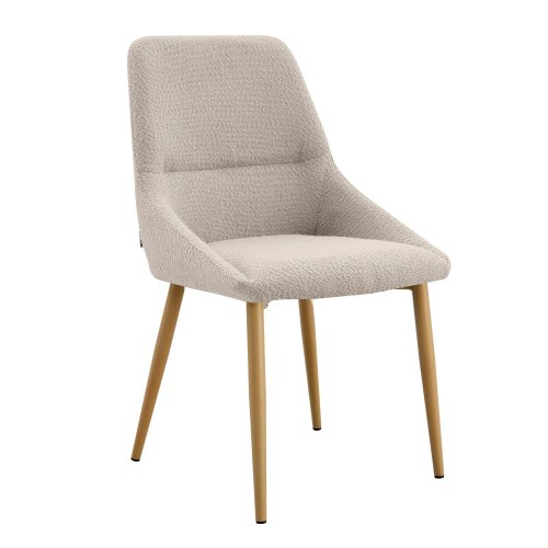 Chaise Sable Marston Bouclé - Design Moderne Salon - UKUKHOME.com