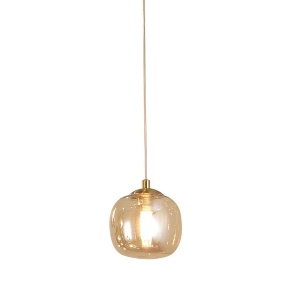 Suspension Oko color Ámbar 1 Luz Ø15Cm - Suspension - UKUKHOME.com