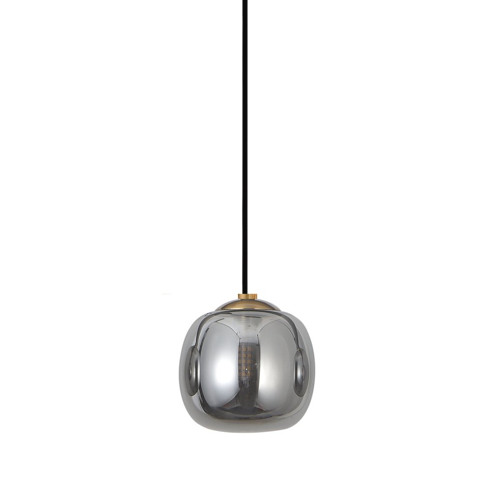 Suspension Oko color Fumé 1 Luz Ø12Cm - Suspension - UKUKHOME.com