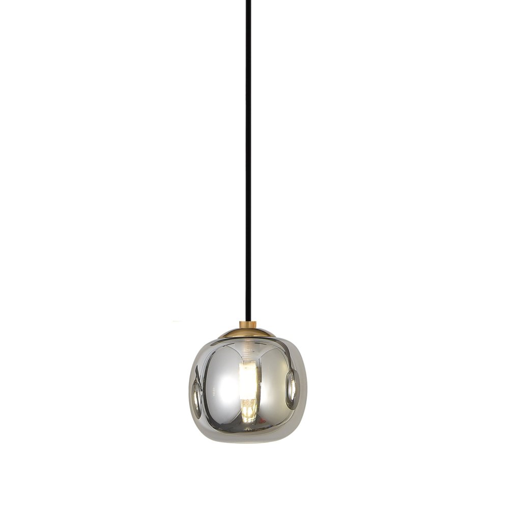 Suspension Oko color Fumé 1 Luz Ø10Cm - Suspension - UKUKHOME.com