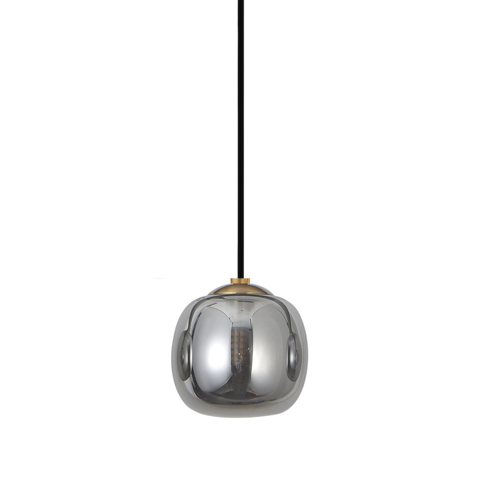 Suspension Oko color Fumé 1 Luz Ø10Cm - Suspension - UKUKHOME.com