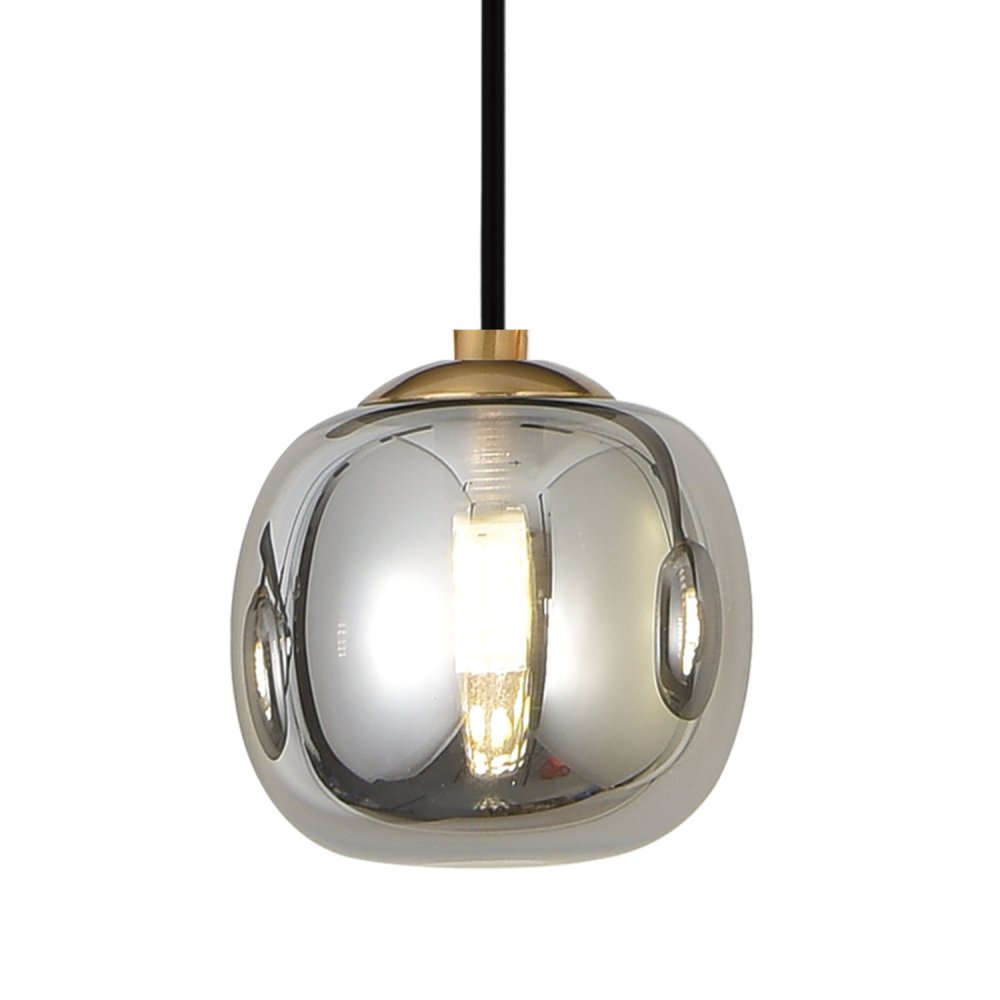 Suspension Oko color Fumé 1 Luz Ø10Cm - Suspension - UKUKHOME.com