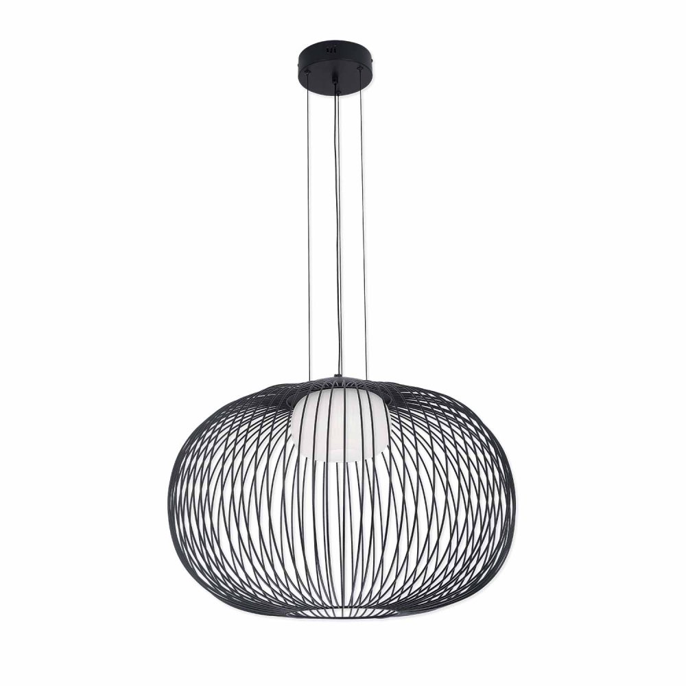 Plafonnier Led Aris color Negro - Plafonnier LED - UKUKHOME.com