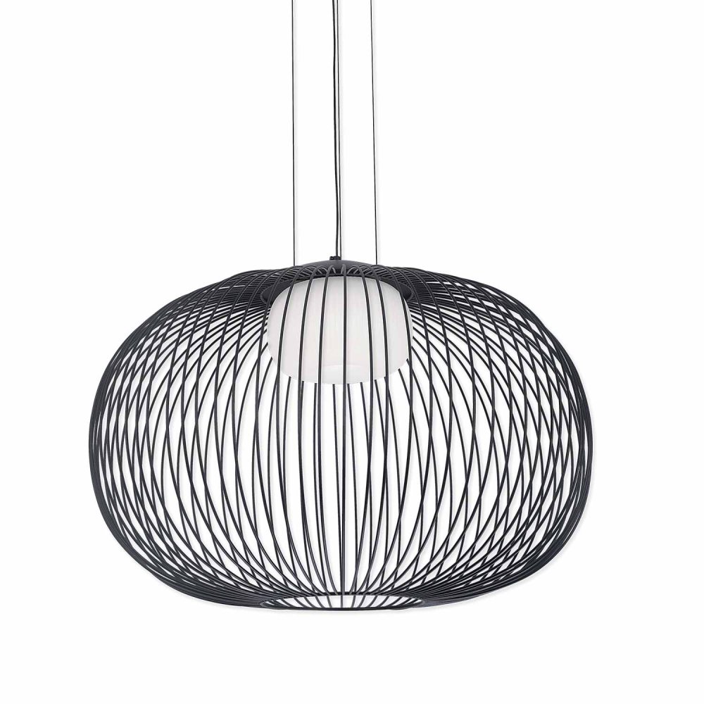 Plafonnier Led Aris color Negro - Plafonnier LED - UKUKHOME.com