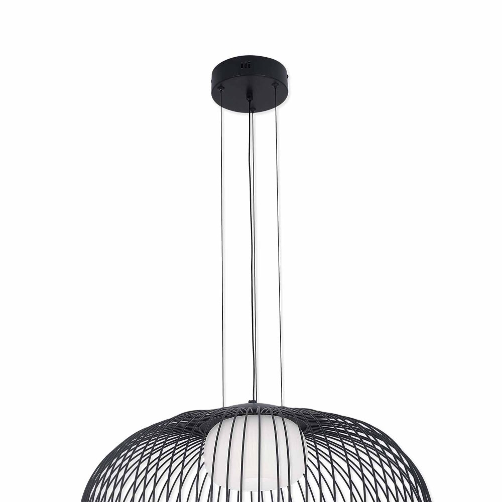 Plafonnier Led Aris color Negro - Plafonnier LED - UKUKHOME.com