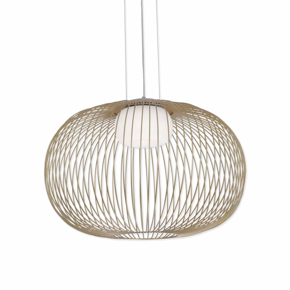 Plafonnier Led Aris color Dorado - Plafonnier LED - UKUKHOME.com