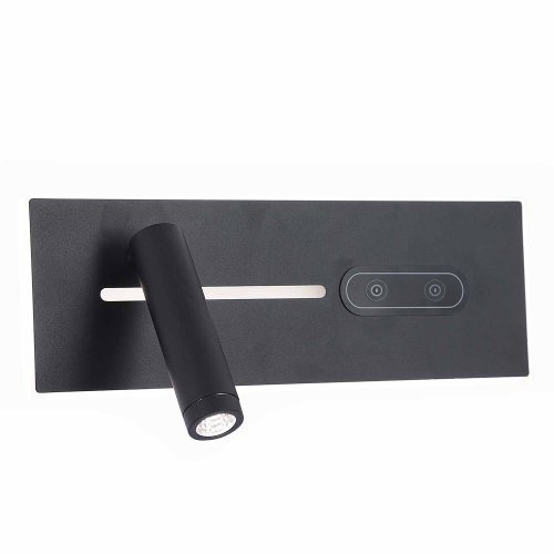 Applique LED Táctil Negro 27,5Cm Gali - Applique LED - UKUKHOME.com