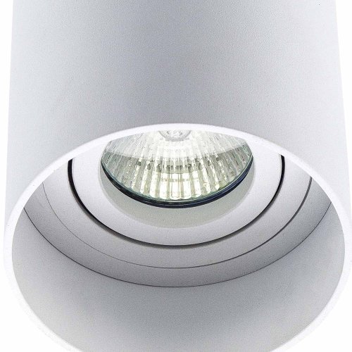 Foco de Superficie Cilíndrico Orientable Ø9Cm color Blanco Rick - Spot LED de surface - UKUKHOME.com