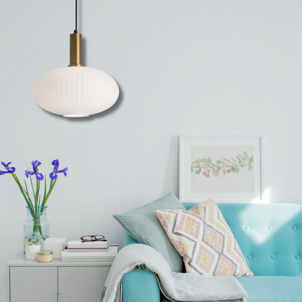 Suspension Tania 1 lumière, design moderne pour éclairage décoratif