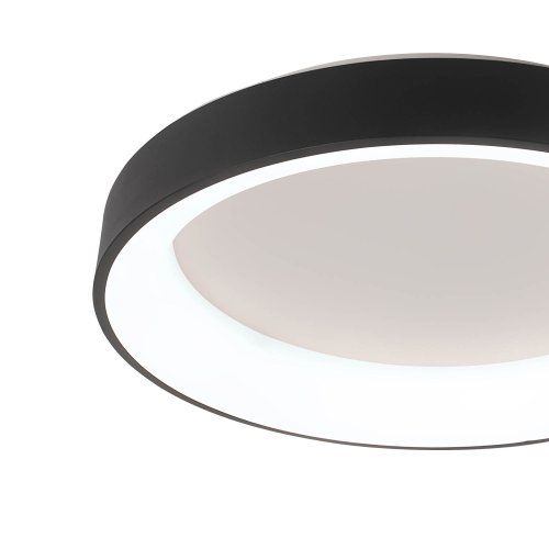 Plafonnier LED Regulable 50W Ø60Cm color Negro Wesler - Plafonnier LED - UKUKHOME.com
