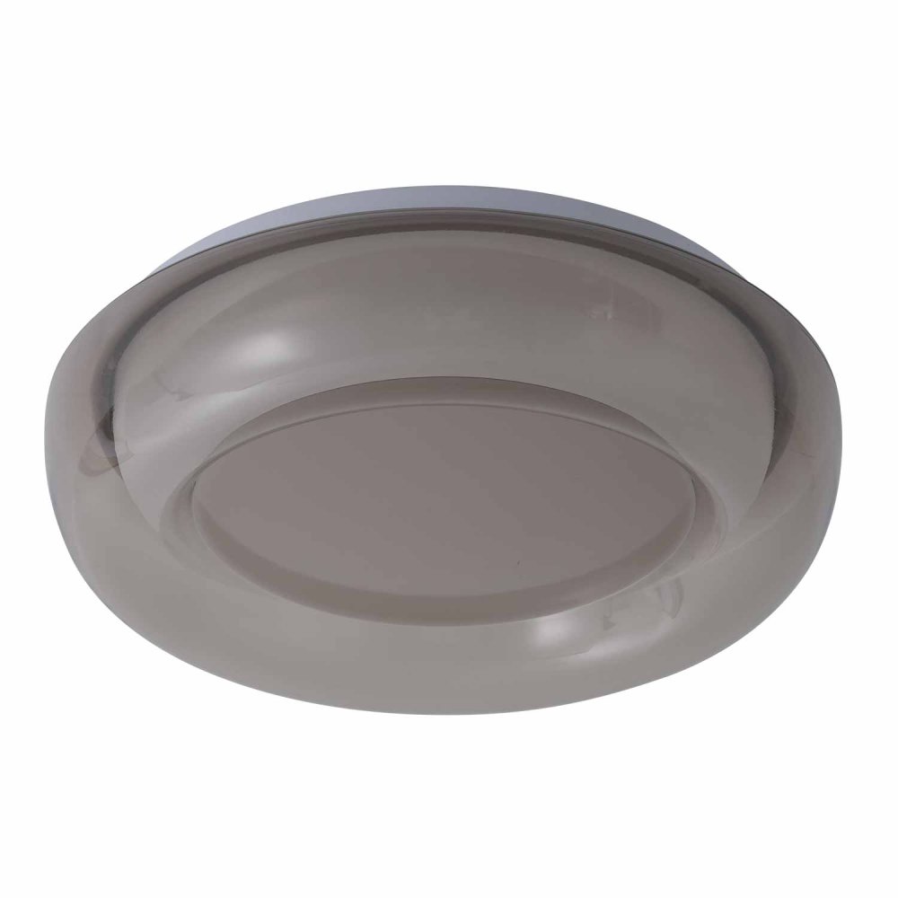 Plafonnier LED Redondo 68W Regulable Ø60Cm Blanco y Fumé Sinai - Plafonnier LED - UKUKHOME.com