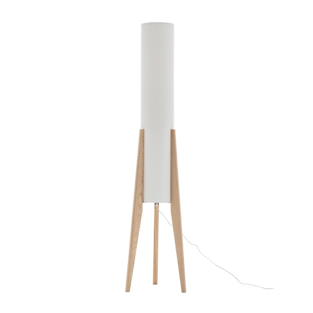 Lampe sur Pied Mayan Bois Naturel - Lampe sur pied - UKUKHOME.com