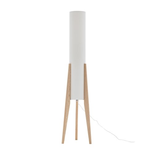 Lampe sur Pied Mayan Bois Naturel - Lampe sur pied - UKUKHOME.com