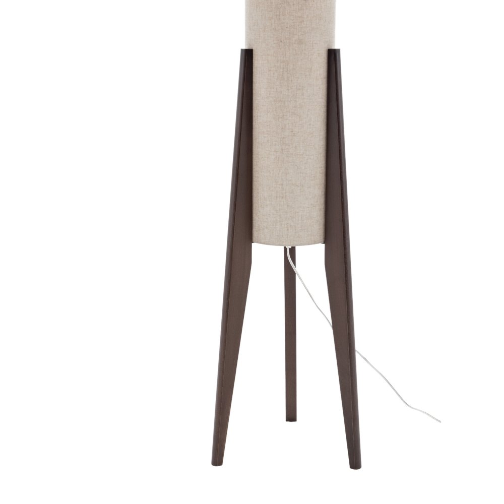 Lampe sur Pied Mayan Madera color Caoba - Lampe sur pied - UKUKHOME.com