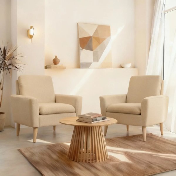 FAUTEUIL VIENA BEIGE – Fauteuils 2