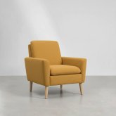 CHAISE VIENNE MOUTARDE – Fauteuils