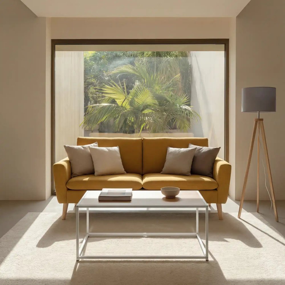 canapé viena moutarde | UKUKHOME