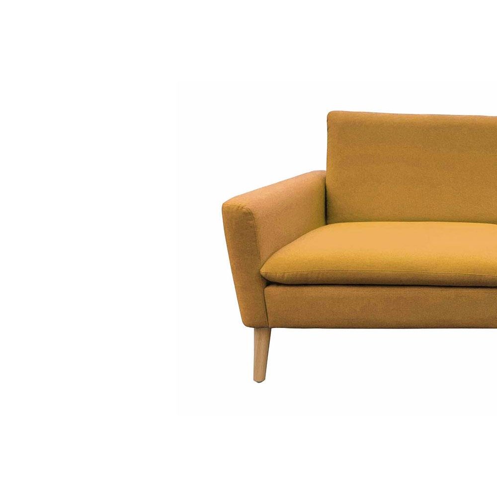 SOFA VIENA MOSTAZA - Sofás 2 plazas 