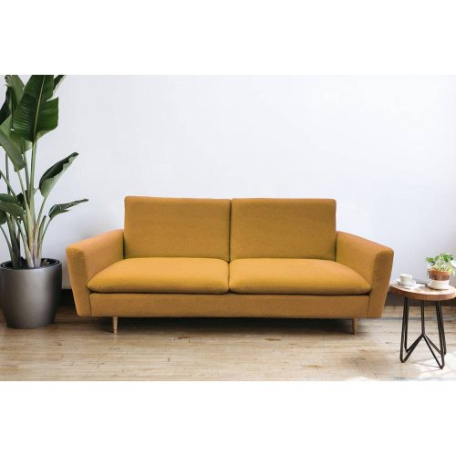 SOFA VIENA MOSTAZA - Sofás 2 plazas 