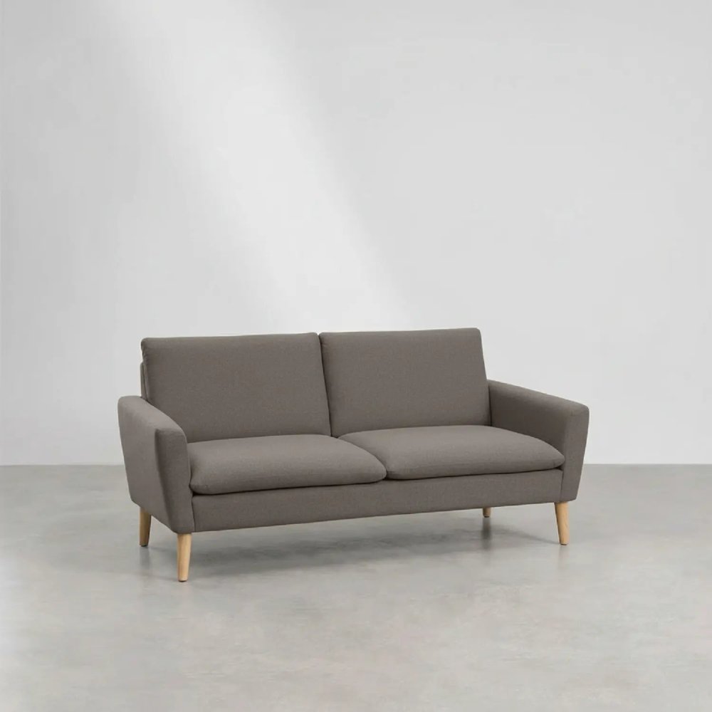 SOFA VIENA GRIS - Sofás 2 plazas