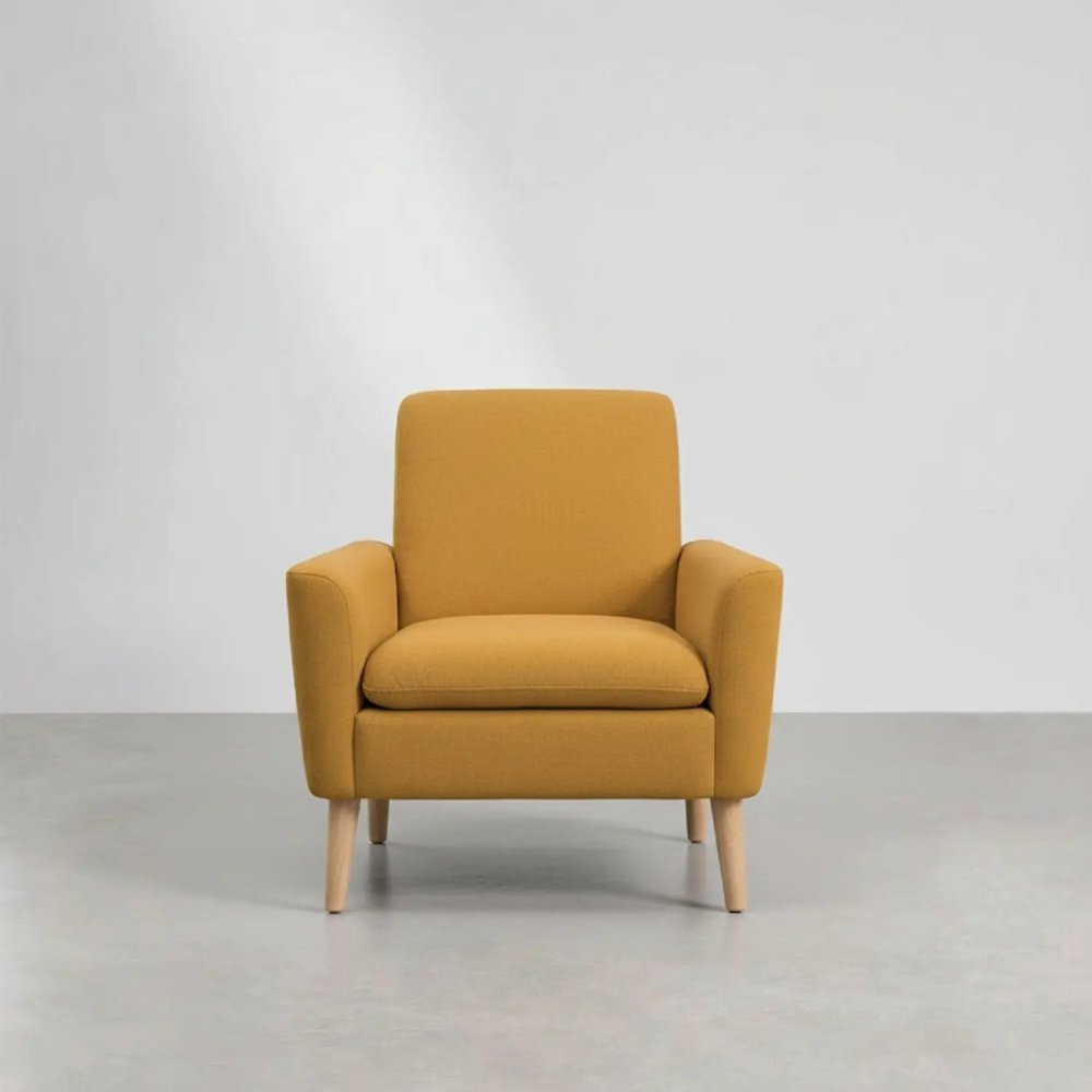 fauteuil viena moutarde | UKUKHOME