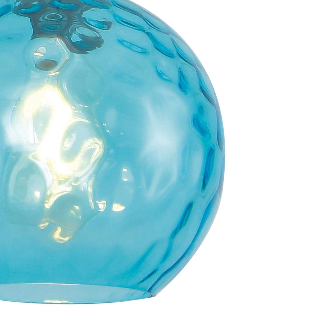 SUSPENSION 1 LUMIÈRE LYRIA BLEU | Ukukhome