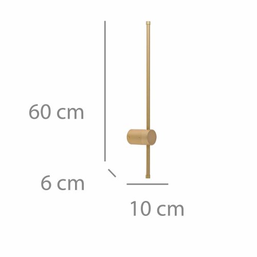 Applique LED Dorado 60Cm Lenux - Applique LED - UKUKHOME.com