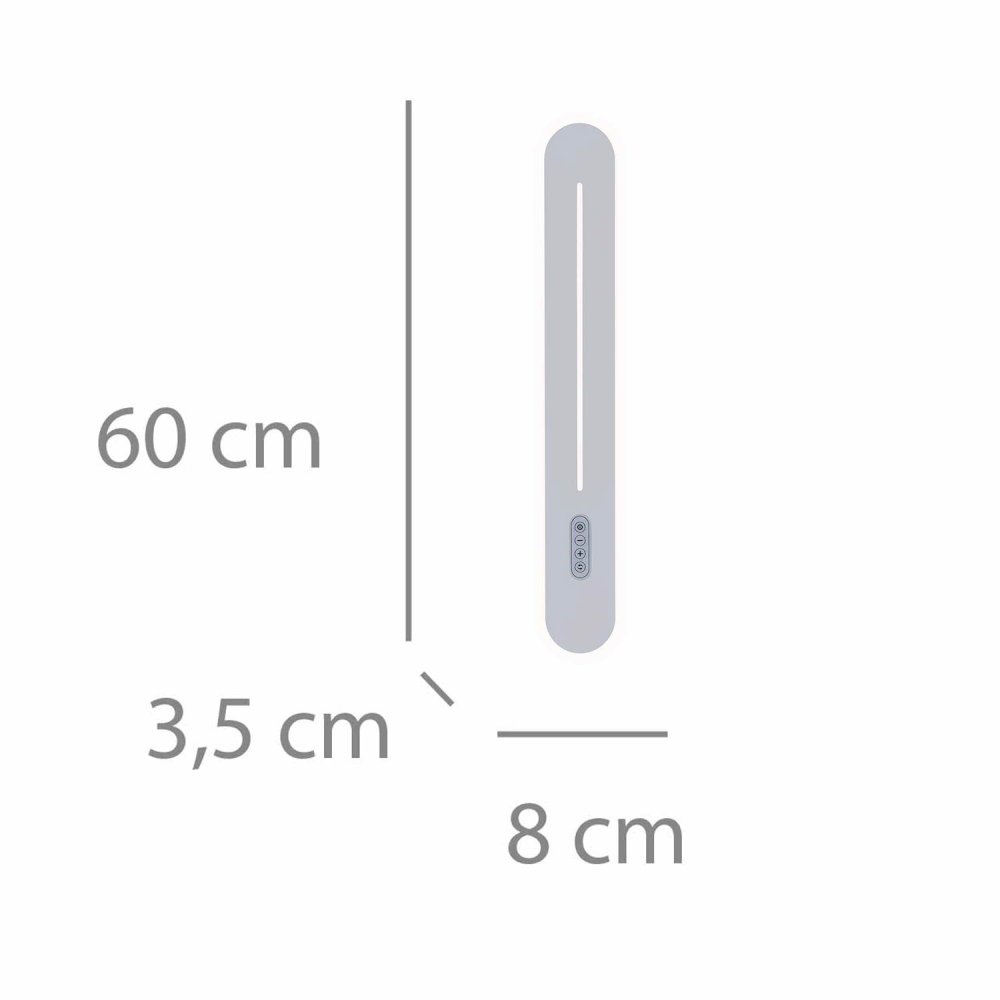 Applique LED Táctil Blanco 60Cm Sannix - Applique LED - UKUKHOME.com
