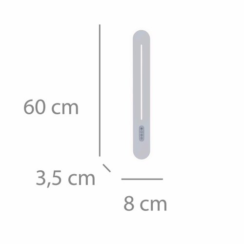 Applique LED Táctil Blanco 60Cm Sannix - Applique LED - UKUKHOME.com