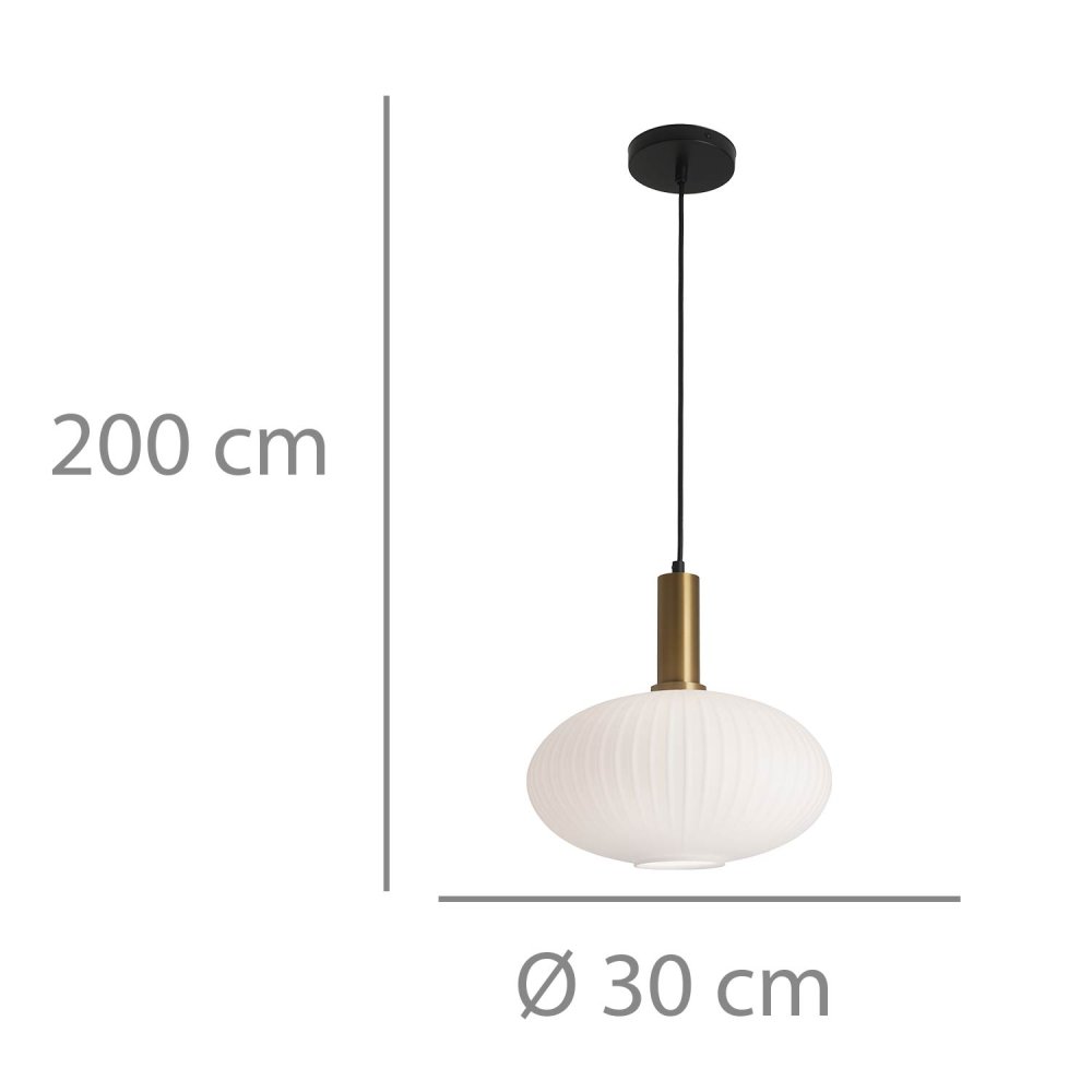 Suspension 1Luz Tania - Suspension - UKUKHOME.com