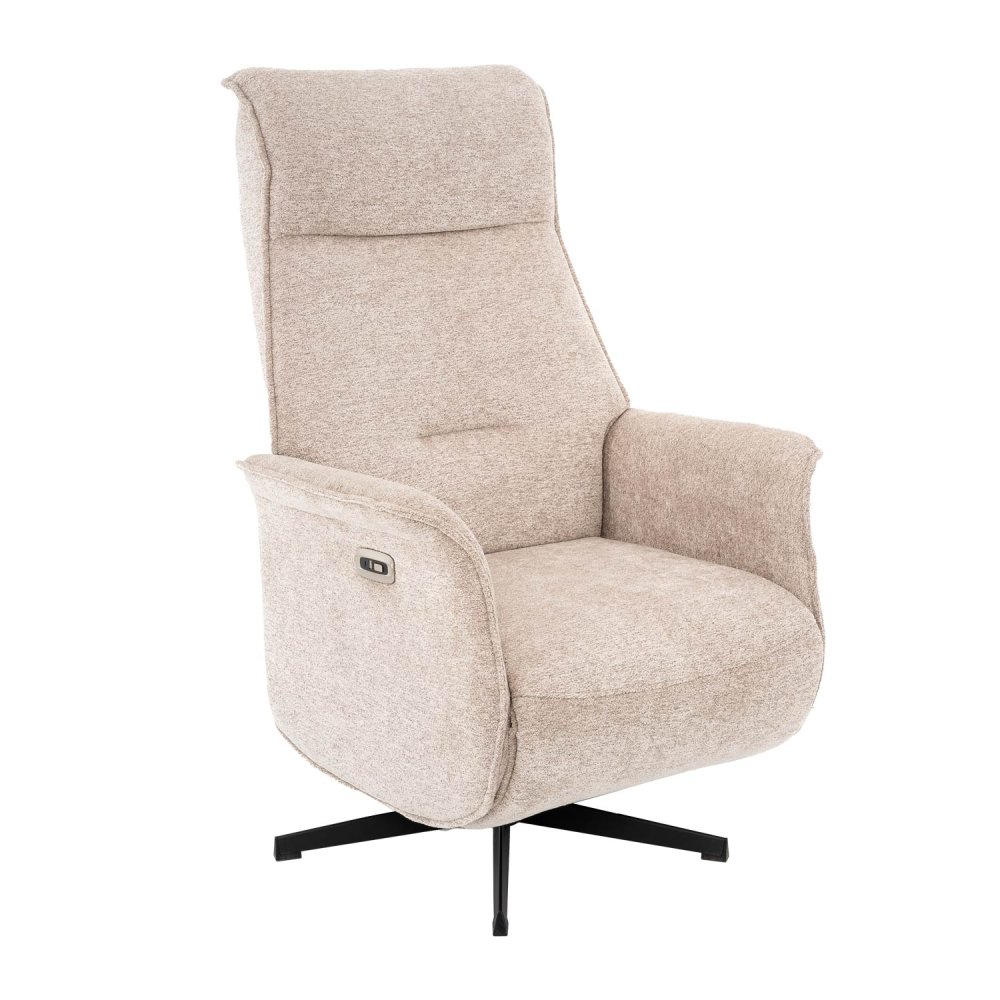 Fauteuil Fred Relax Électrique Sable - Fauteuil relax électrique design – UKUKHOME.COM