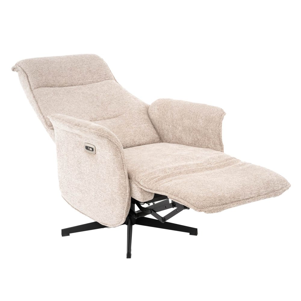 Fauteuil Fred Relax Électrique Sable - Fauteuil relax électrique design – UKUKHOME.COM